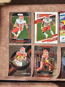 9 Card Mixed Lot 2021 Panini Season Ticket Tyreek Hill Kansas City Chiefs #48 - Picture 1 of 6