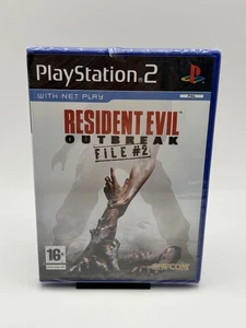 SEALED - Resident Evil Outbreak: File2 Sony PlayStation 2 PS2, 2004, Capcom, NEW - Picture 1 of 8