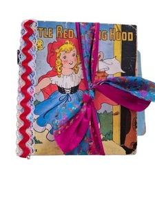 Vintage "Little Red Riding Hood" Book (1930) Made Into Junk Journal 75+ Ephemera - Picture 1 of 22