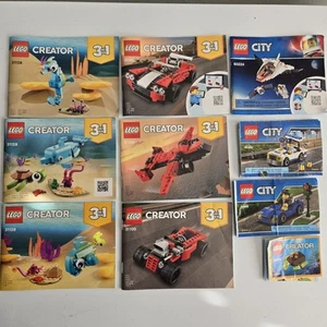 Menge 10 Lego Creator NUR ANLEITUNGEN #60224 #31100 #31128 #30352 - Bild 1 von 6