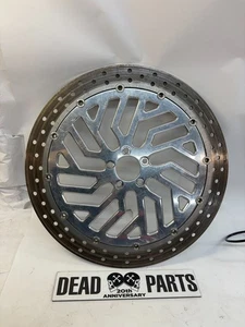 Harley Custom Bagger 18" Billet disco freno rotor flotante - Imagen 1 de 4