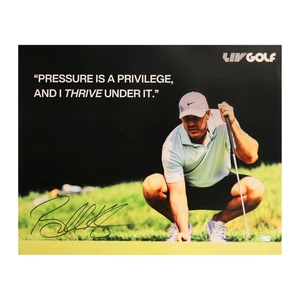 Fotografía firmada autografiada de golf Brooks Koepka 16x20 (auténtica CX) - Imagen 1 de 1