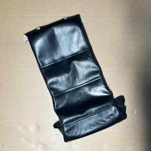 BMW E30 Asiento Deportivo Funda 318-325i Cabrio Y M3 Tapicería de Cuero Negro - Picture 1 of 7