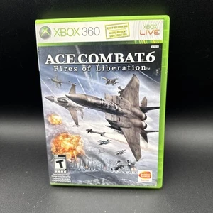 Ace Combat 6: Fires of Liberation (Microsoft Xbox 360, 2007) Complete in Box CIB - Picture 1 of 3