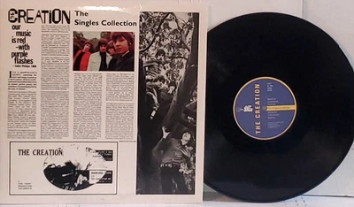 THE CREATION Singles Collection Italian LP VG+ 1998 Get Back Vinyl Mod Psych - Image 1 of 3