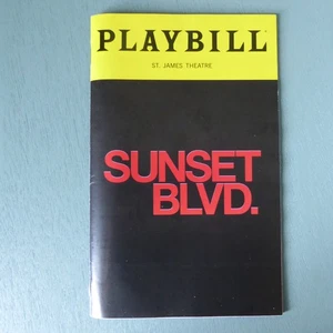 Broadway Musical Playbill 2025 SUNSET BLVD Nicole Scherzinger Tom Francis 25. Mai - Bild 1 von 5