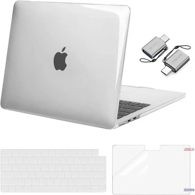 MacBook Air 13 Case 2022-2025 Hard Shell Keyboard Cover Clear - Image 1 of 4