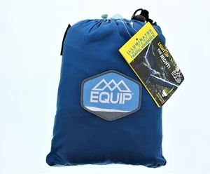Equip Two Person Illuminated Travel Hammock (Two-tone Blue) - Picture 1 of 2