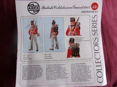 54 MM  AIRFIX  COLDSTREAM GUARD EN BOITE NEUVE D ORIGINE - Photo 1/2