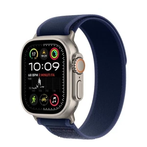 Apple Watch Ultra 2 GPS + Cellular 49mm Natural Titanium Case with Blue Trail Lo - Foto 1 di 1