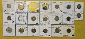 20, Different Vintage Mixed Transit Token Lot. See Photos ~ Our  B2202 - Picture 1 of 10