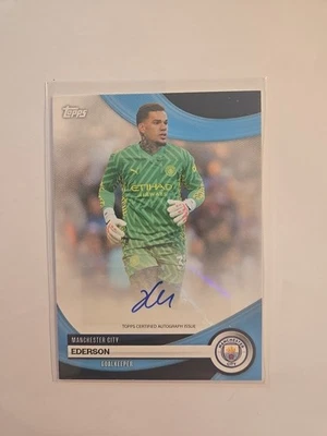 Autógrafo Manchester City - Ederson, City Keeper. Edición automática certificada Topps. Foto 1 de 2