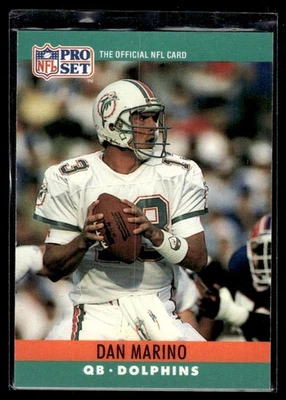 1990 Pro Set Dan Marino Miami Dolphins #181 - Image 1 of 2