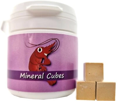 Mineral Cubes "Vital" / 50ml / Garnelen Aquarium Aufbereiter Schnecken