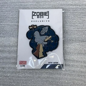 King Kong Collectible Lapel Pin Zobie Box Variant Artist Ed. Limited 45/100, New - Picture 1 of 6