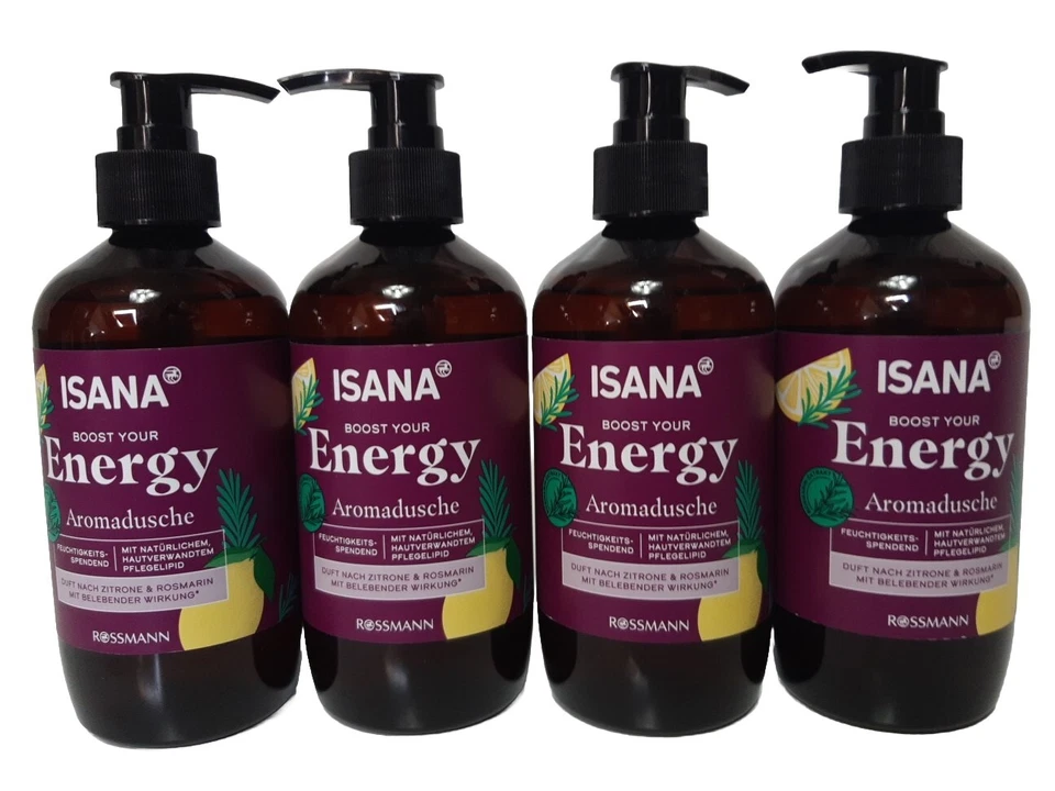 ( 4x350 ml) ISANA Boost your Energy Aromadusche - Bild 1 von 4