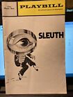 Playbill For Sleuth, December 1971, Rogers And Baxter