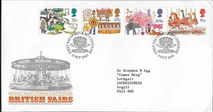 1983 British Fairs Day Cover with Nottingham Cancellation - Picture 1 of 2