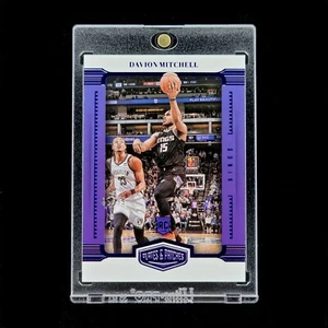 Numbered Blue #/99 Davion Mitchell RC 2021-22 Chronicles Plates & Patches Rookie - Picture 1 of 3