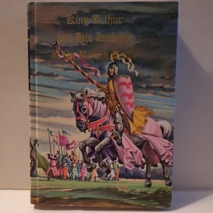King Arthur and His Knights of the Round Table Illustrated Junior Library 1997 - Picture 1 of 10