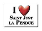Saint Just La Pendue Loire Auvergne   Magnet France Aimant