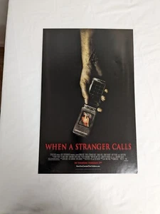 Quando uno sconosciuto chiama locandina film originale 11 x 17 pollici - Foto 1 di 1