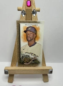 ANDREW MCCUTCHEN 2022 Topps Allen & Ginter Mini GOLD BORDER #105 Brewers - Picture 1 of 6
