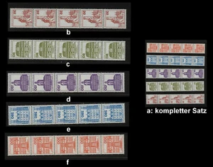 Berlin 673 R - 677 R 5-er Streifen Rollenmarken **; bitte auswaehlen! #m811 - Picture 1 of 1