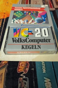 Kegeln (1982) Commodore VIC 20 (Cinta, Manual, Caja/Blister) funciona 8 bits - Imagen 1 de 2