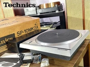 TECHNICS SP-10MK2A TURNTABLE SH-10EA SH-10R TRANSPORT PLATE / ORIGINAL BOX ETC - Picture 1 of 10