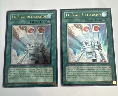 1x Yugioh Tri-Blaze Accelerator FOTB-EN041 Ultimate Rare 1st Ed NM - Image 1 of 4