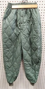 NOS Vintage Vietnam War Era USAF CWU-9/P Flyers Trouser Liner Medium Carter - Bild 1 von 5