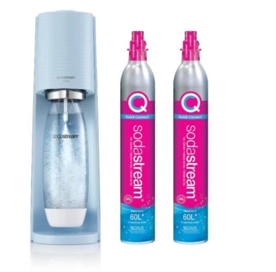 🔥NUEVO🔥 Juego para hacer agua con gas Sodastream Terra paquete económico 2 cilindros Foto 1 de 4