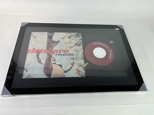 Record Frame 16 x 24 Inches with 2 Double Sided Mats (Black) - Picture 1 of 5