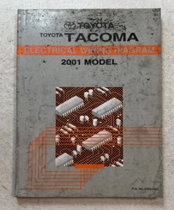 Toyota Tacoma 2001 OEM Shop Service Repair Manual Wiring Diagrams ETM Schematics - Picture 1 of 7