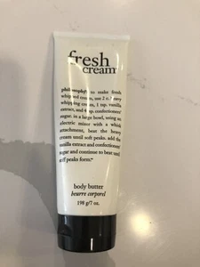 Philosophy FRESH CREAM Body Butter 7oz New & Sealed Without Box. Rare and HTF - Picture 1 of 3