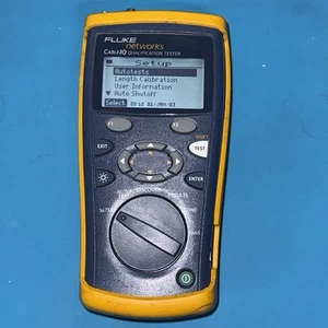 Fluke Networks CIQ-100 CableIQ Cable IQ Qualification Tester - Picture 1 of 3