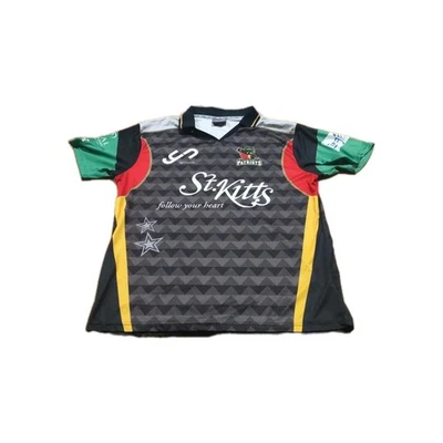 St. Kitts Nevis Patriots Cricket Jersey Mens Size XL Rare - Imagem 1 de 3