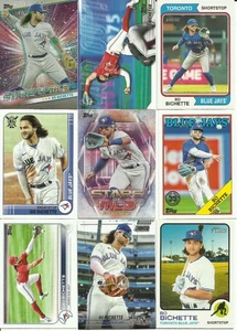 9 verschiedene BO BICHETTE Karten Lot mit Prämien Toronto Blue Jays - Bild 1 von 1