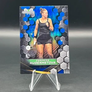 Veronika Kudermetova 2024 Topps Graphite Tennis #147 Blue Refractor /50 - Bild 1 von 2