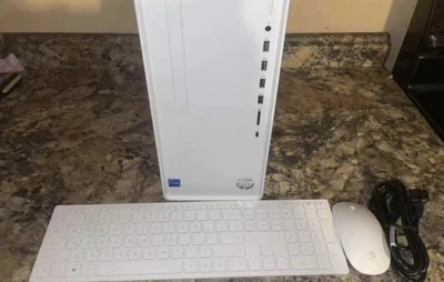 HP TP01 I5 12400 RTX 3060 Gaming Pc - Image 1 of 4