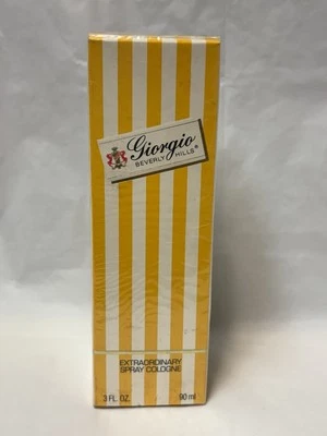 Vintage Giorgio Beverly Hills Extraordinary Spray Cologne 3 fl oz Unopened - Image 1 of 4