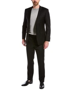 Cavalli Class 2Pc Slim Fit Wool Suit Men's - Picture 1 of 6