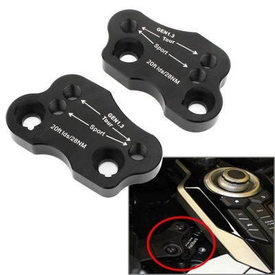 Adaptador Elevadores de Manillar Ajustable para Honda Goldwing 1800 GL1800 2018-2020 Foto 1 de 4