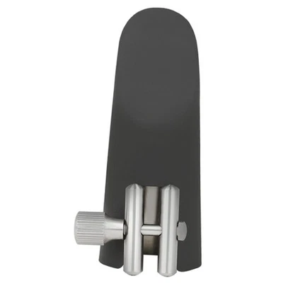 MARKENLOS Metall-Altsaxophon-Mundstück-Ligatur, bietet großartigen Klang, Flexibilität,