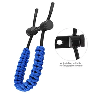 Archery Adjustable Compound Bow Wrist Sling Braided Cord Rope For Adult YS - Picture 1 of 8