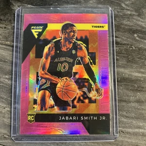 2022-23 Panini Chronicles Draft Picks Flux #2 Jabari Smith Jr. Pink Parallel RC - Bild 1 von 2