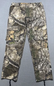 Realtree APX Camo Cargo Pants Mens Medium 32x34 (32x31) Hunting Hiking Pockets - Picture 1 of 10
