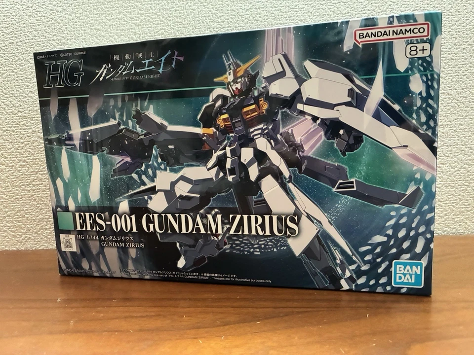 HG 1/144 Gundam Zirius Mobile Suit Gundam Eight Plastic Model Kit Bandai Japan - Image 1 of 4