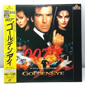 007 Goldeneye - Pierce Brosnan / Japan 1996 Laserdisc NTSC PILF-2163 w/Obi - Picture 1 of 7